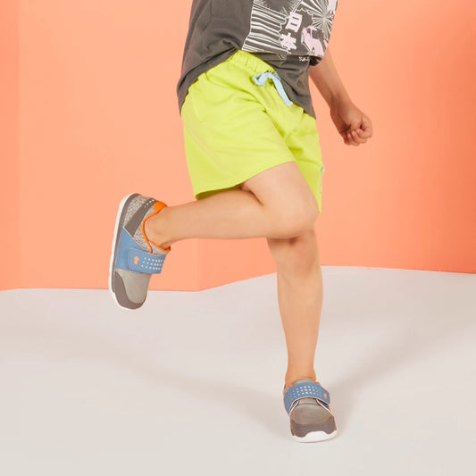 See Kai Run Value | Ryder Flexirun™ Gray/Steel Blue
