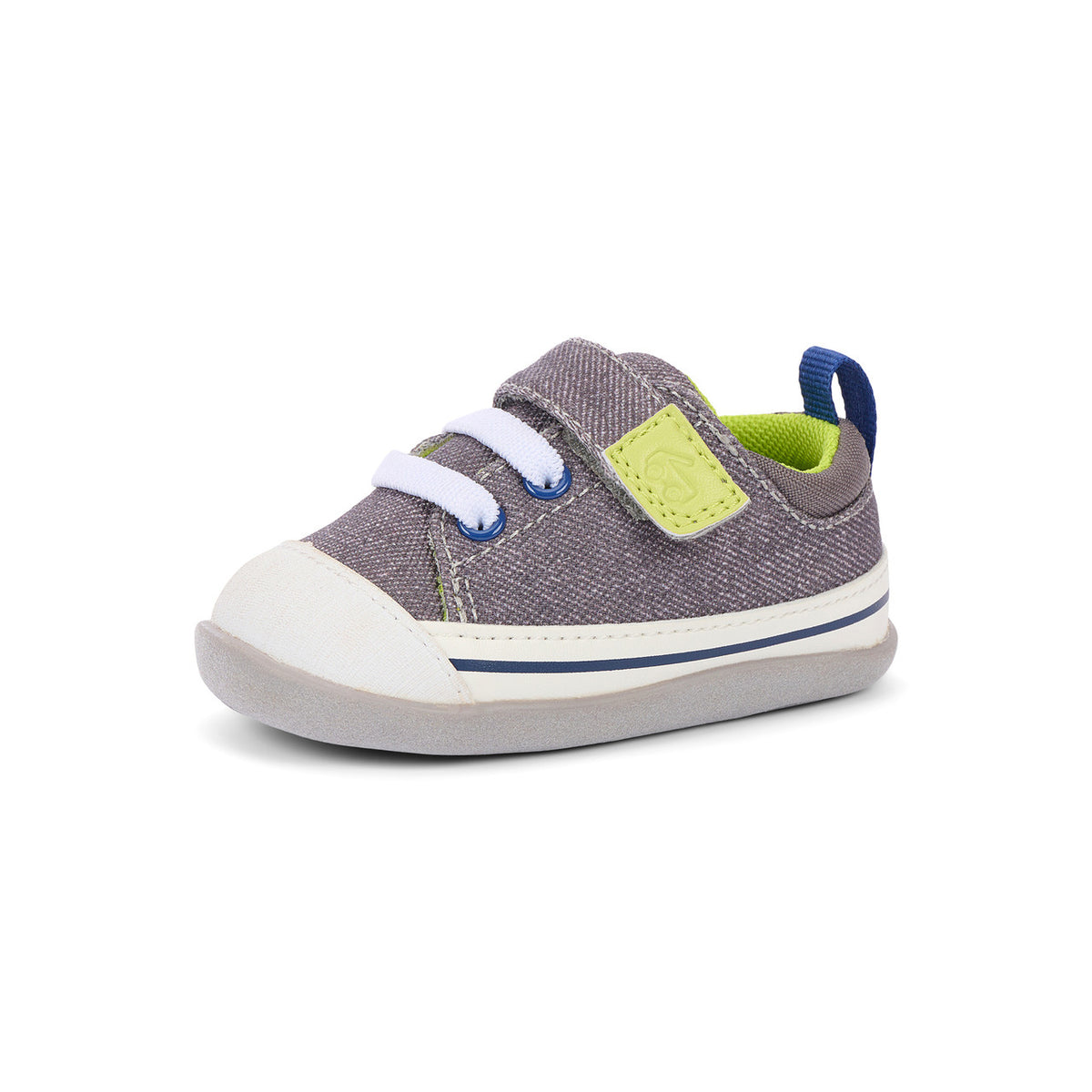 See Kai Run Customer Favorite | Stevie Mini Gray/Lime