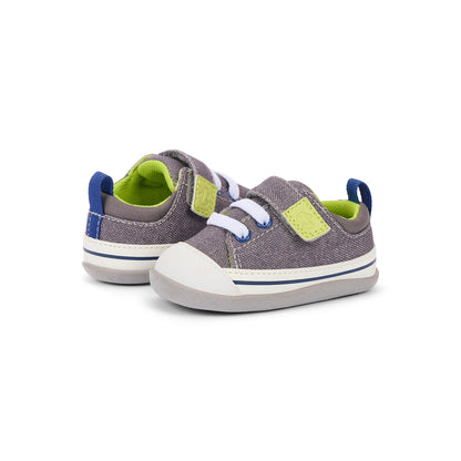See Kai Run Customer Favorite | Stevie Mini Gray/Lime