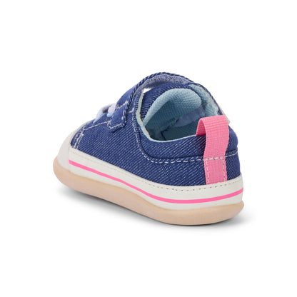 See Kai Run Trusted | Stevie Mini Blue Denim/Garden