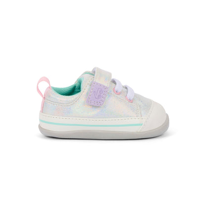 See Kai Run Customer Favorite | Stevie Mini Silver Metallic