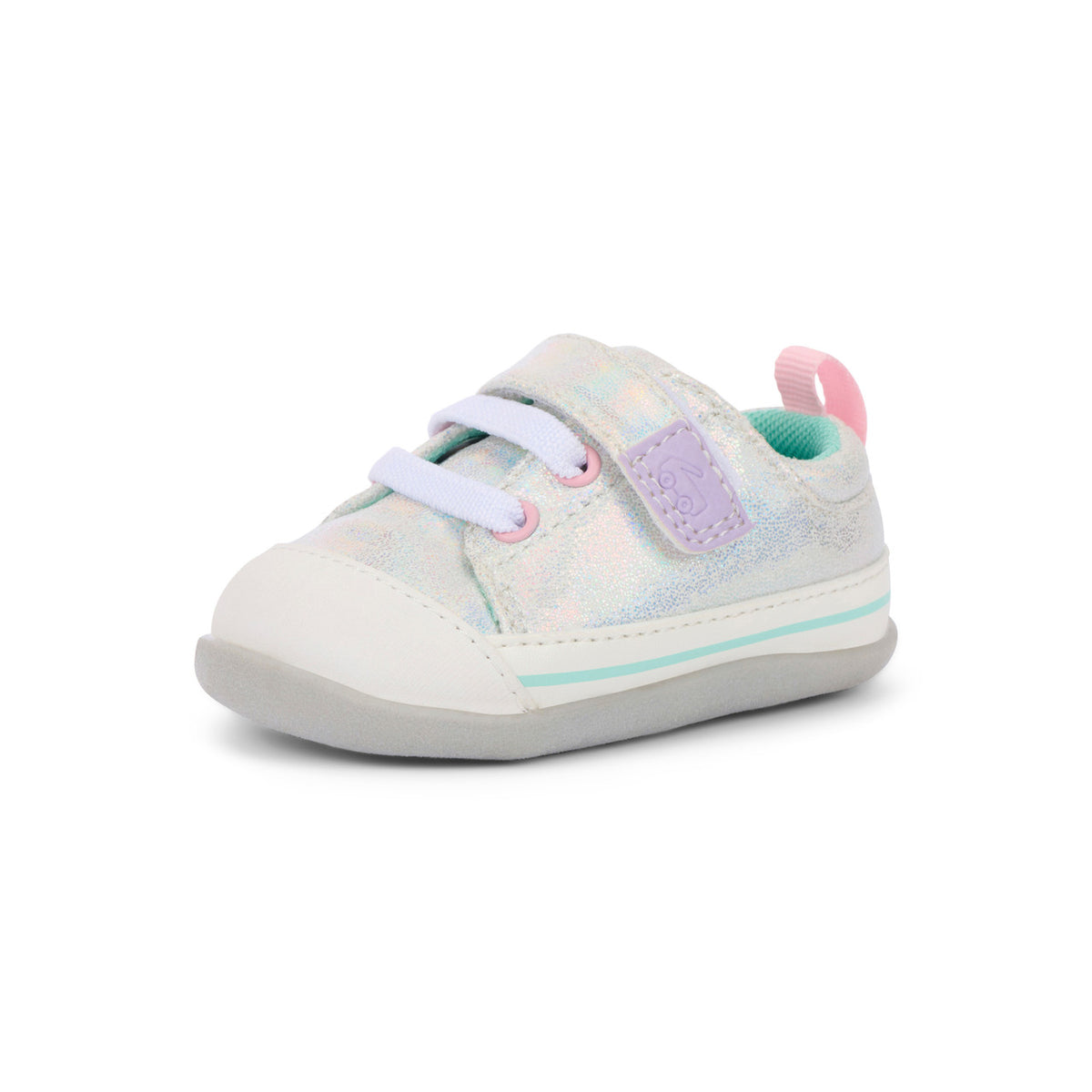 See Kai Run Customer Favorite | Stevie Mini Silver Metallic
