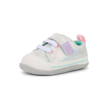 See Kai Run Customer Favorite | Stevie Mini Silver Metallic