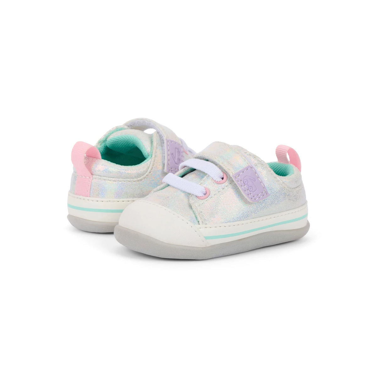 See Kai Run Customer Favorite | Stevie Mini Silver Metallic