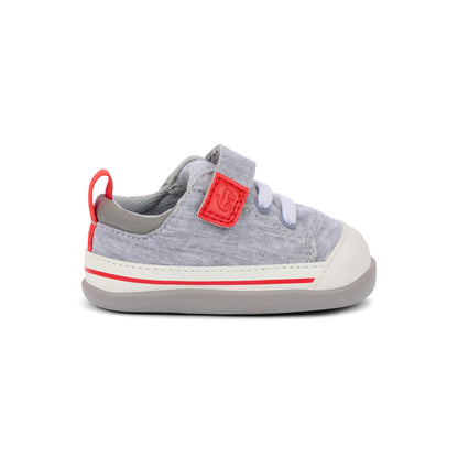 See Kai Run Quality | Stevie Mini Gray Jersey/Red