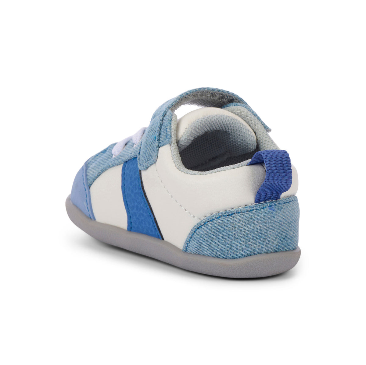 See Kai Run Deals | Connor Mini White/Washed Denim