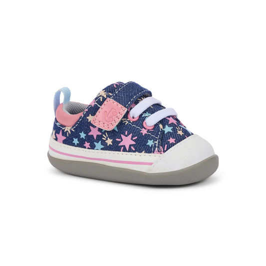 See Kai Run Top Pick | Stevie Mini Navy Denim/Stars