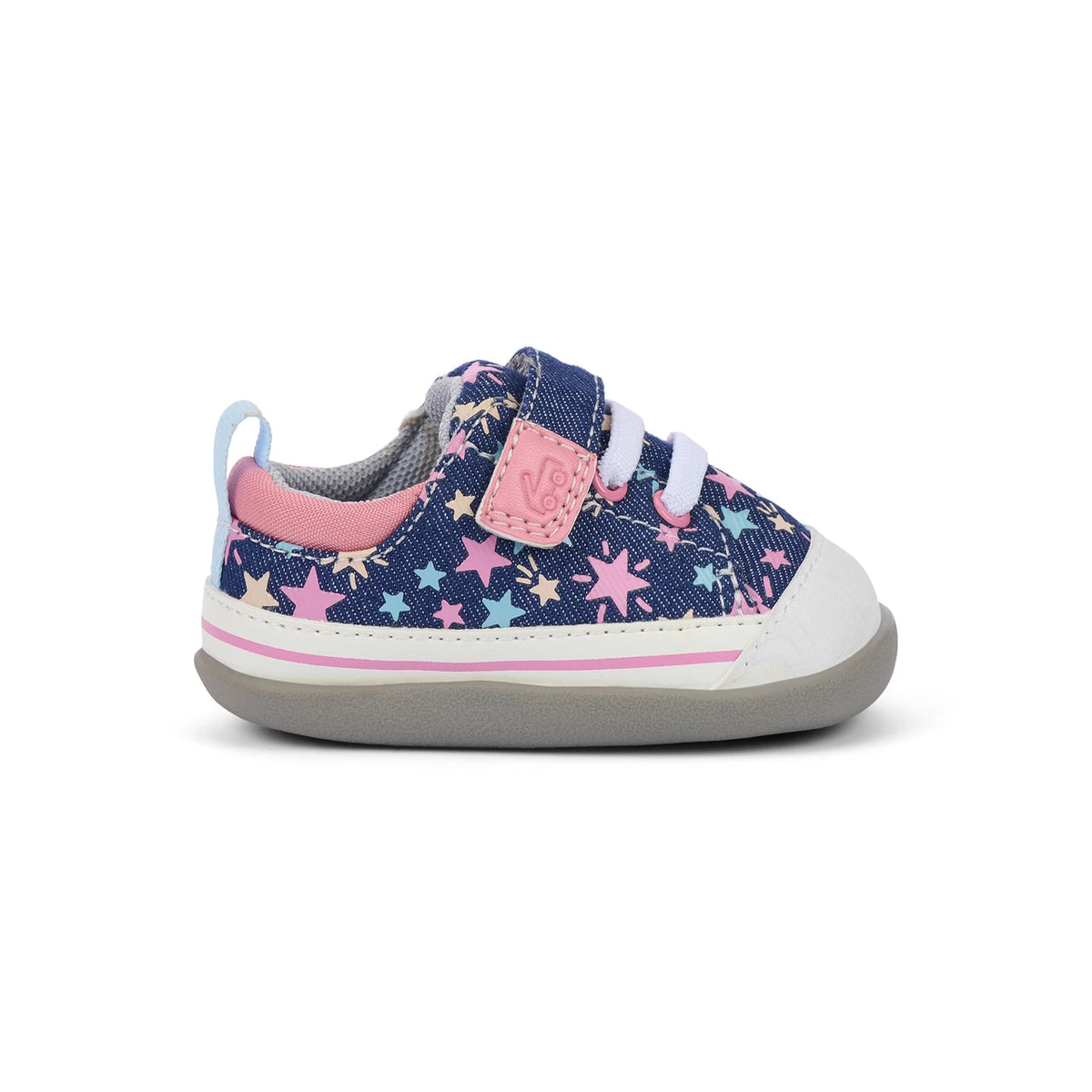 See Kai Run Top Pick | Stevie Mini Navy Denim/Stars