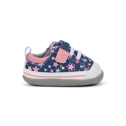 See Kai Run Top Pick | Stevie Mini Navy Denim/Stars