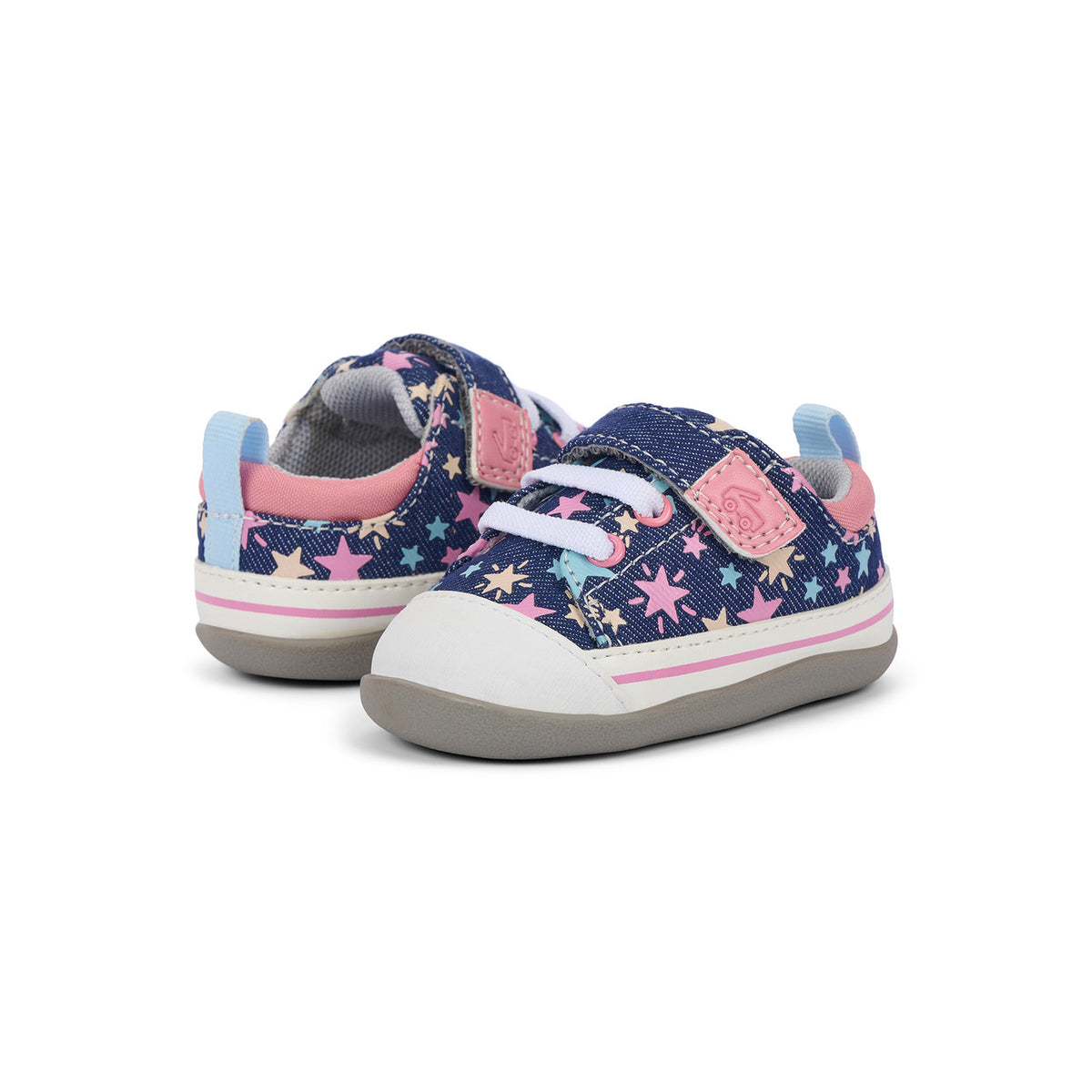 See Kai Run Top Pick | Stevie Mini Navy Denim/Stars