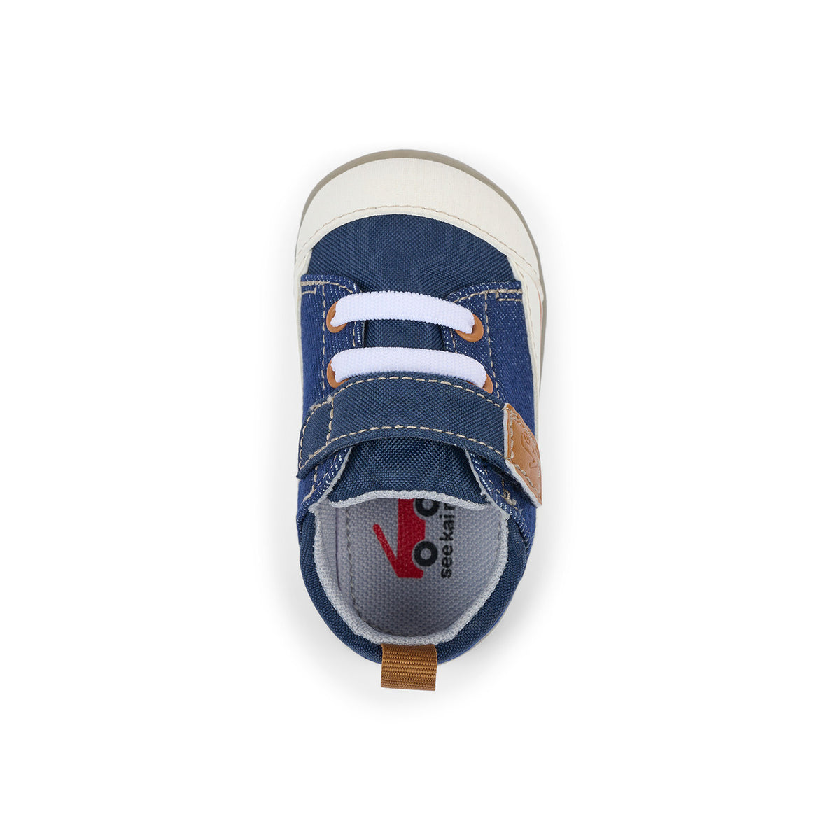 See Kai Run Classic | Stevie Mini (First Walker) Navy Denim