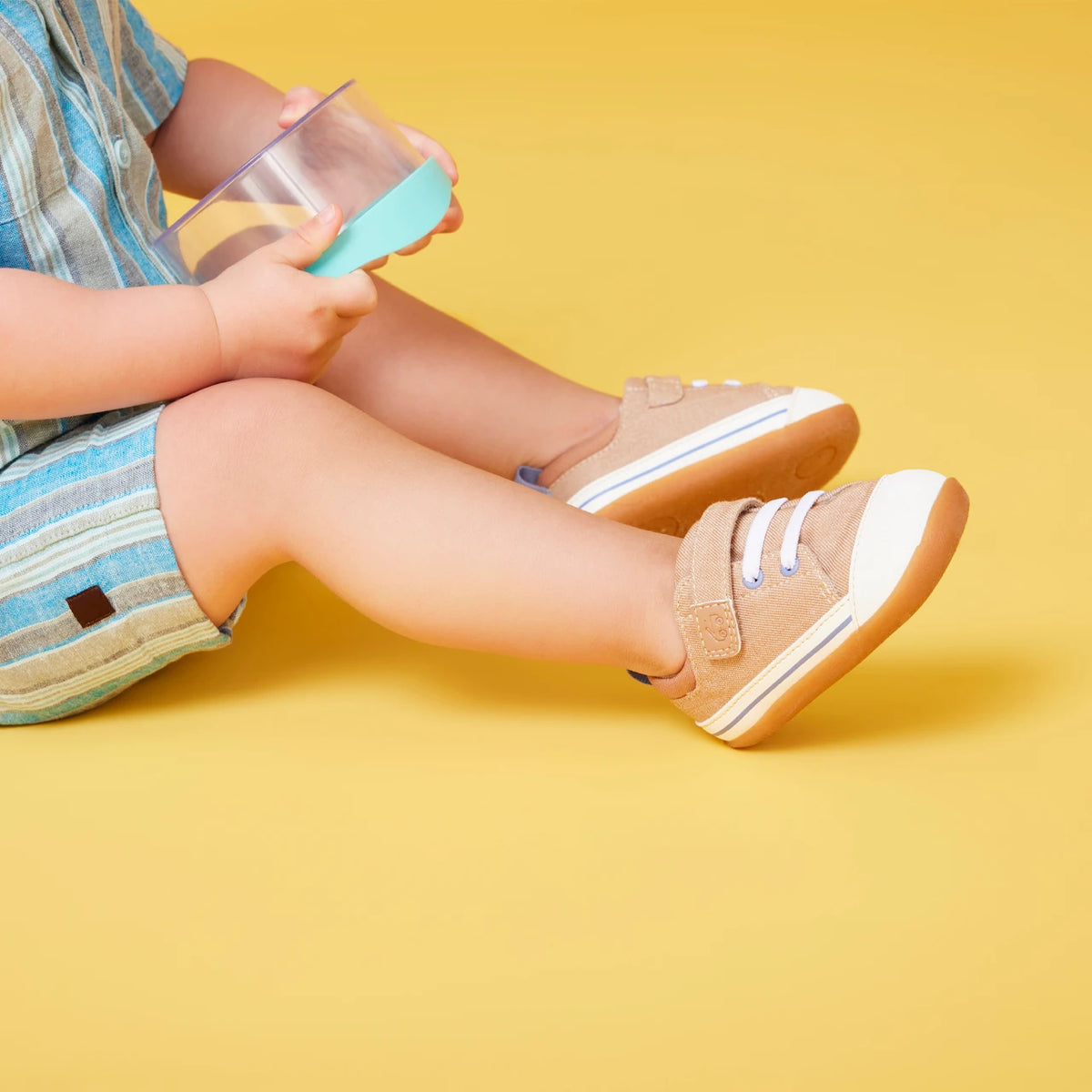 See Kai Run Best Price | Stevie Mini (First Walker) Khaki