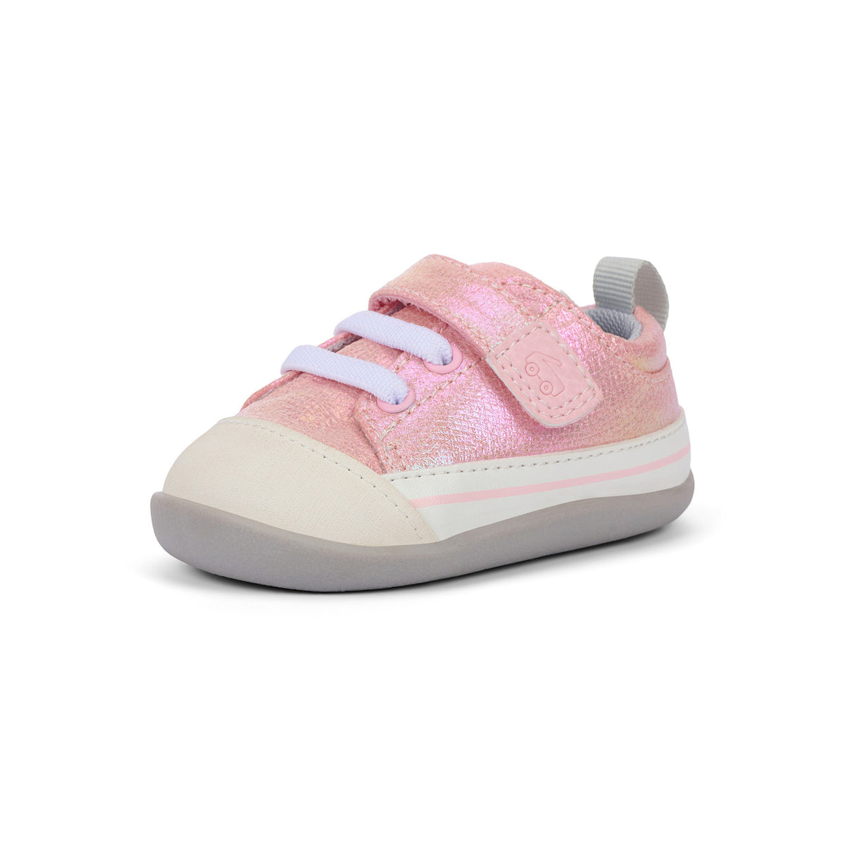 See Kai Run Recommended | Stevie Mini (First Walker) Pink Metallic