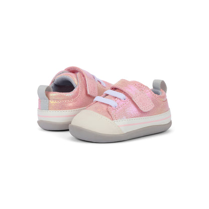 See Kai Run Recommended | Stevie Mini (First Walker) Pink Metallic