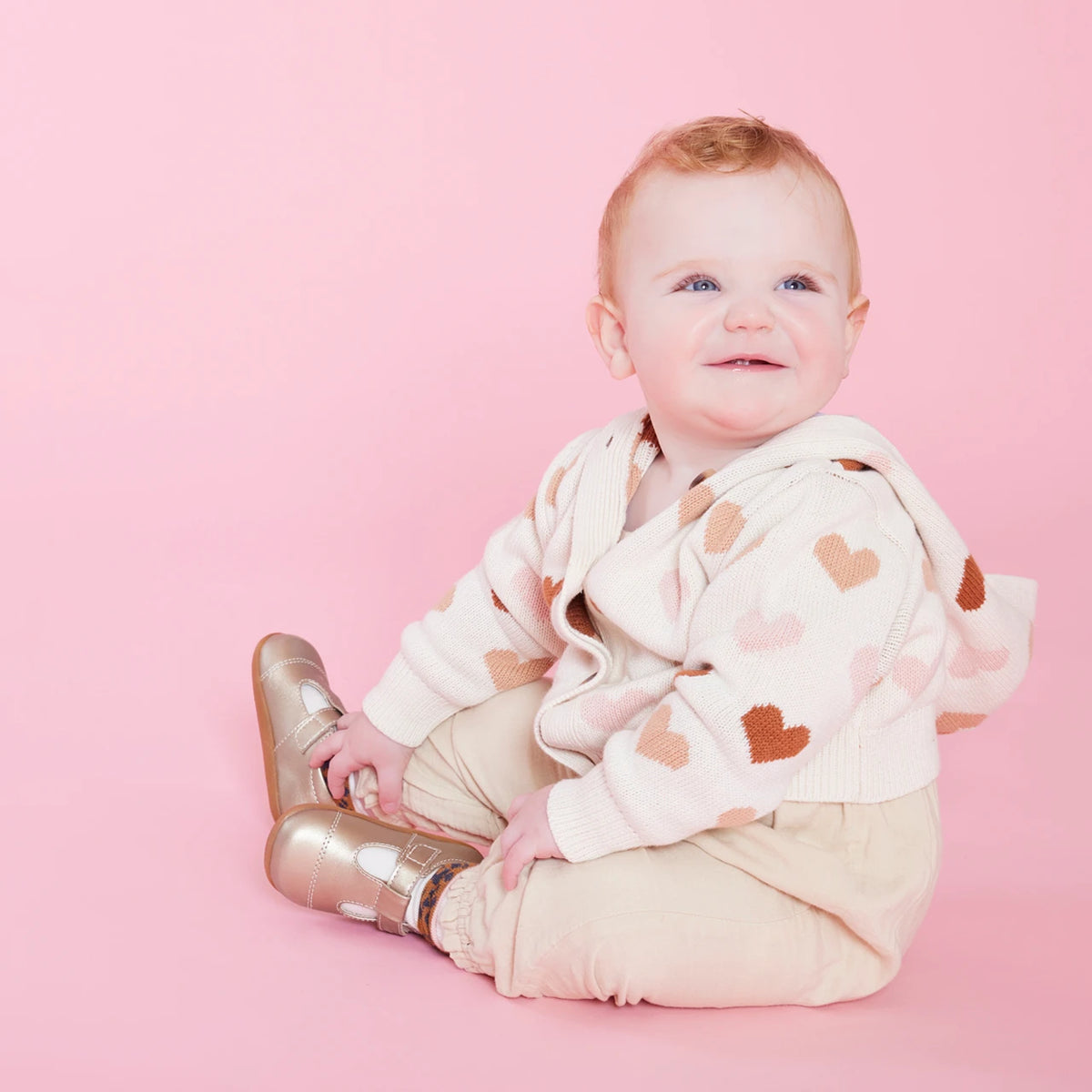 See Kai Run Latest | Bianca Mini (First Walker) Gold