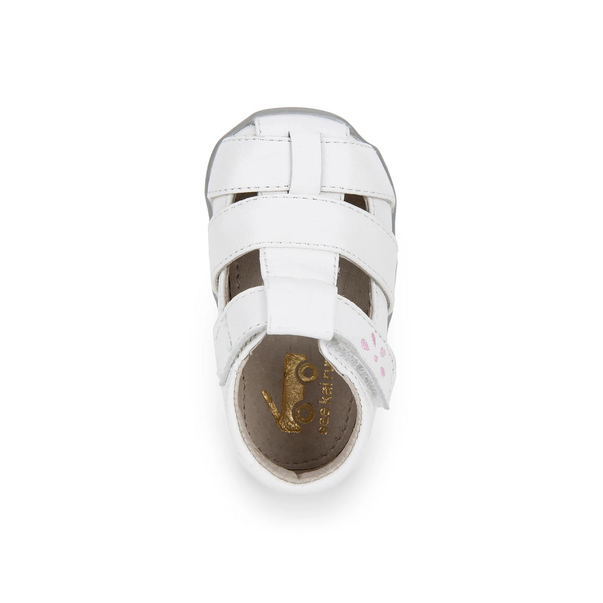 See Kai Run Special Offer | Brook (First Walker) White/Pink