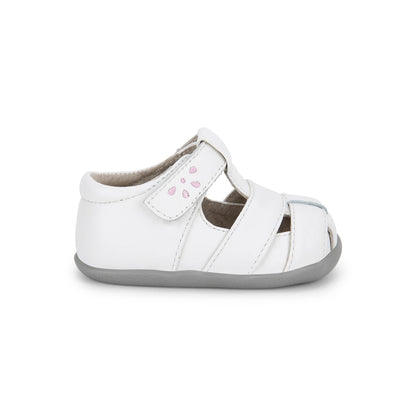 See Kai Run Special Offer | Brook (First Walker) White/Pink