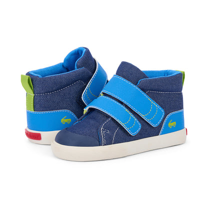 See Kai Run Hot Sale | Dean Adapt Navy Denim
