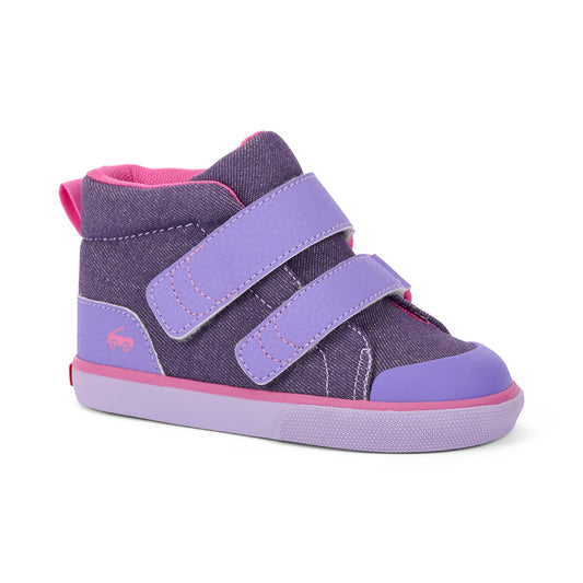 See Kai Run Latest | Dean Adapt Purple Denim