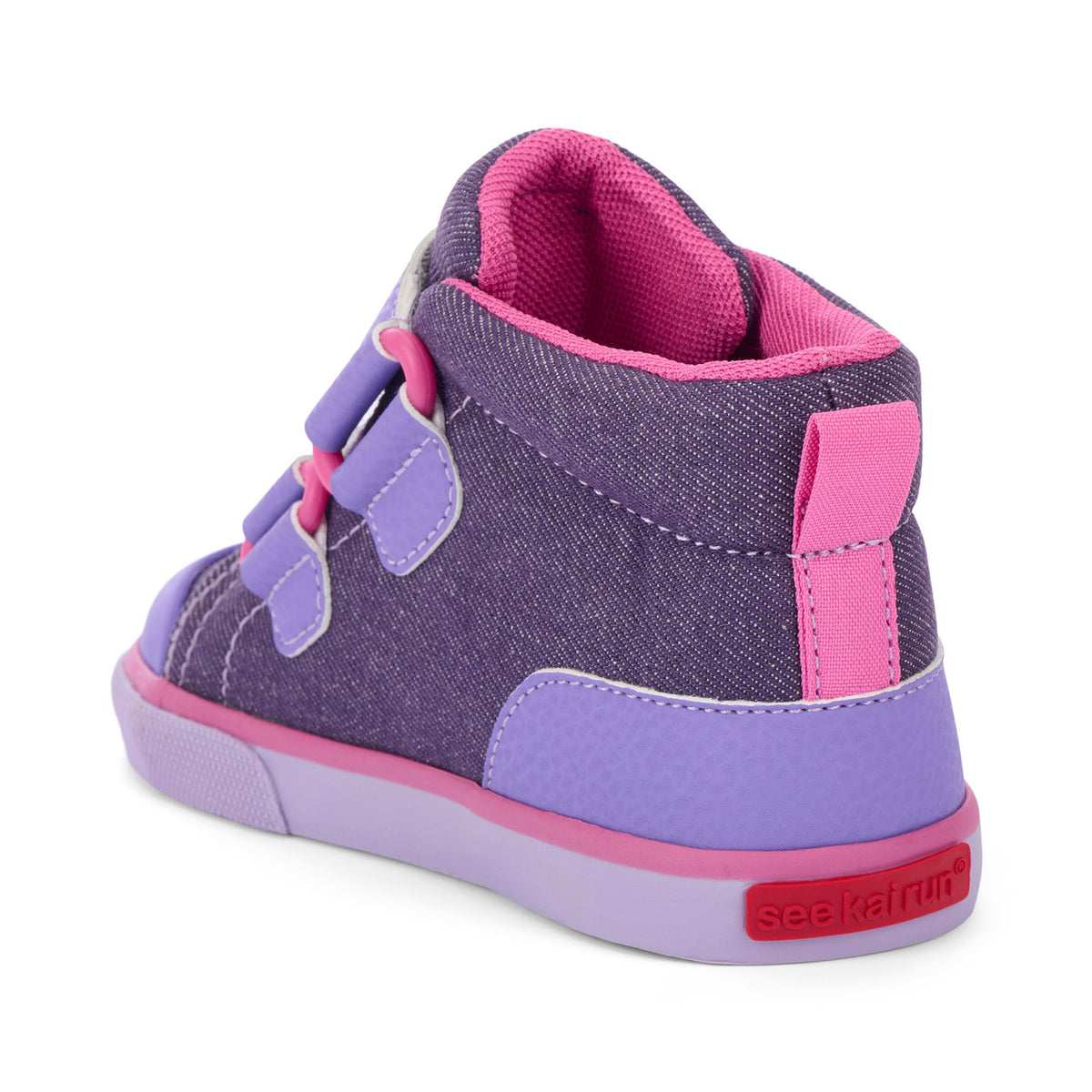See Kai Run Latest | Dean Adapt Purple Denim