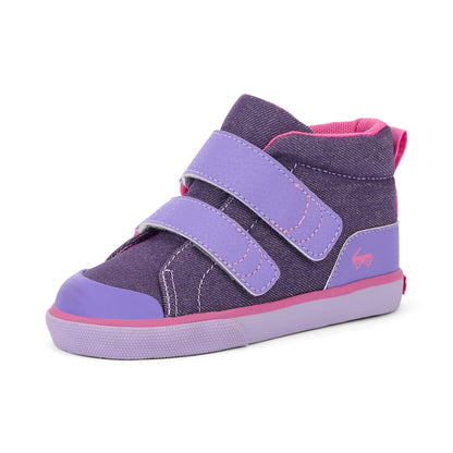 See Kai Run Latest | Dean Adapt Purple Denim