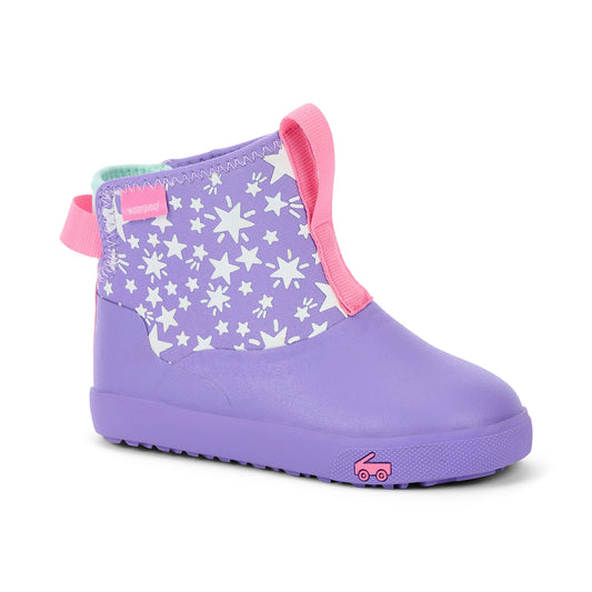 See Kai Run Premium | Ame Waterproof Purple Superstars