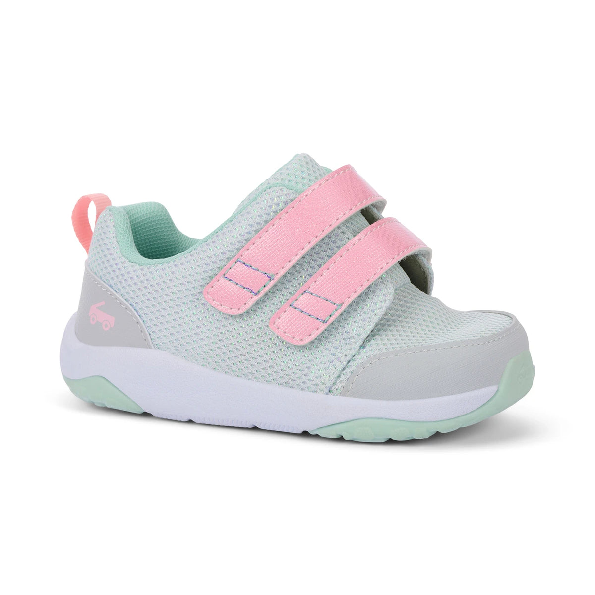 See Kai Run Smart Buy | Ryder Adapt Light Gray Shimmer