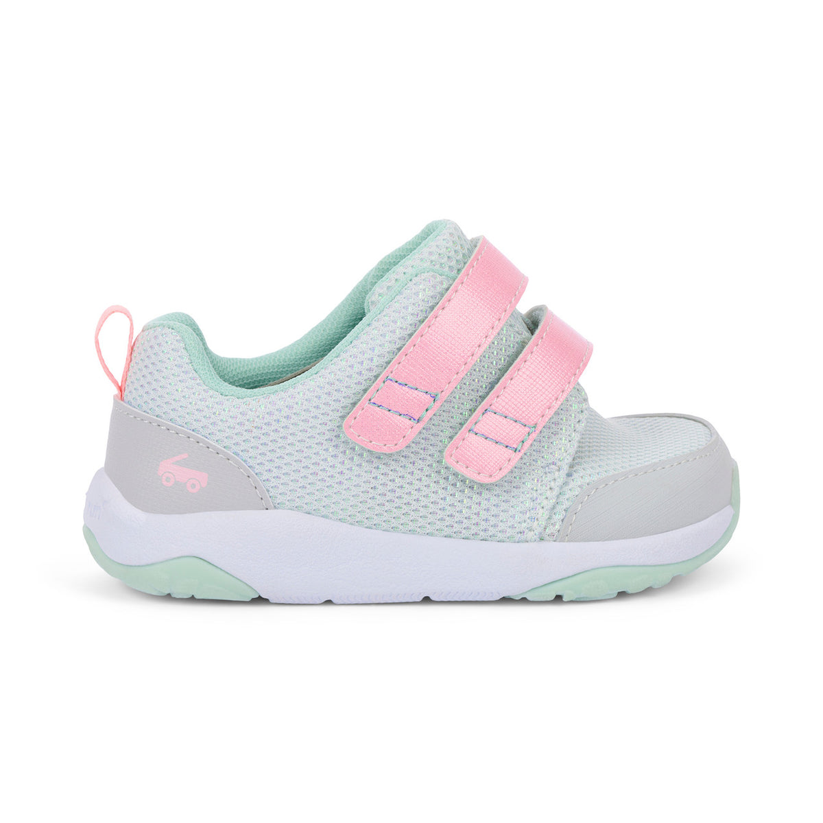See Kai Run Smart Buy | Ryder Adapt Light Gray Shimmer