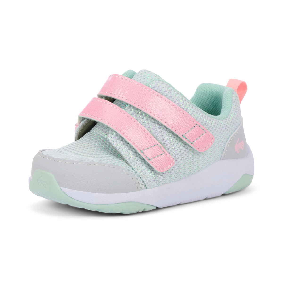 See Kai Run Smart Buy | Ryder Adapt Light Gray Shimmer