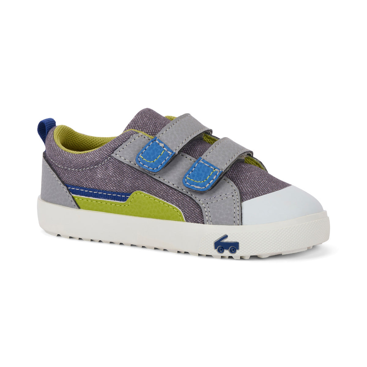 See Kai Run Latest | Riley Gray Denim/Lime
