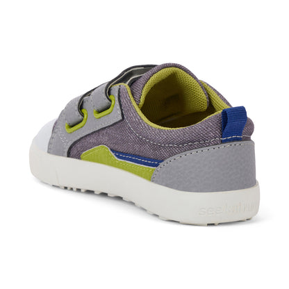 See Kai Run Latest | Riley Gray Denim/Lime