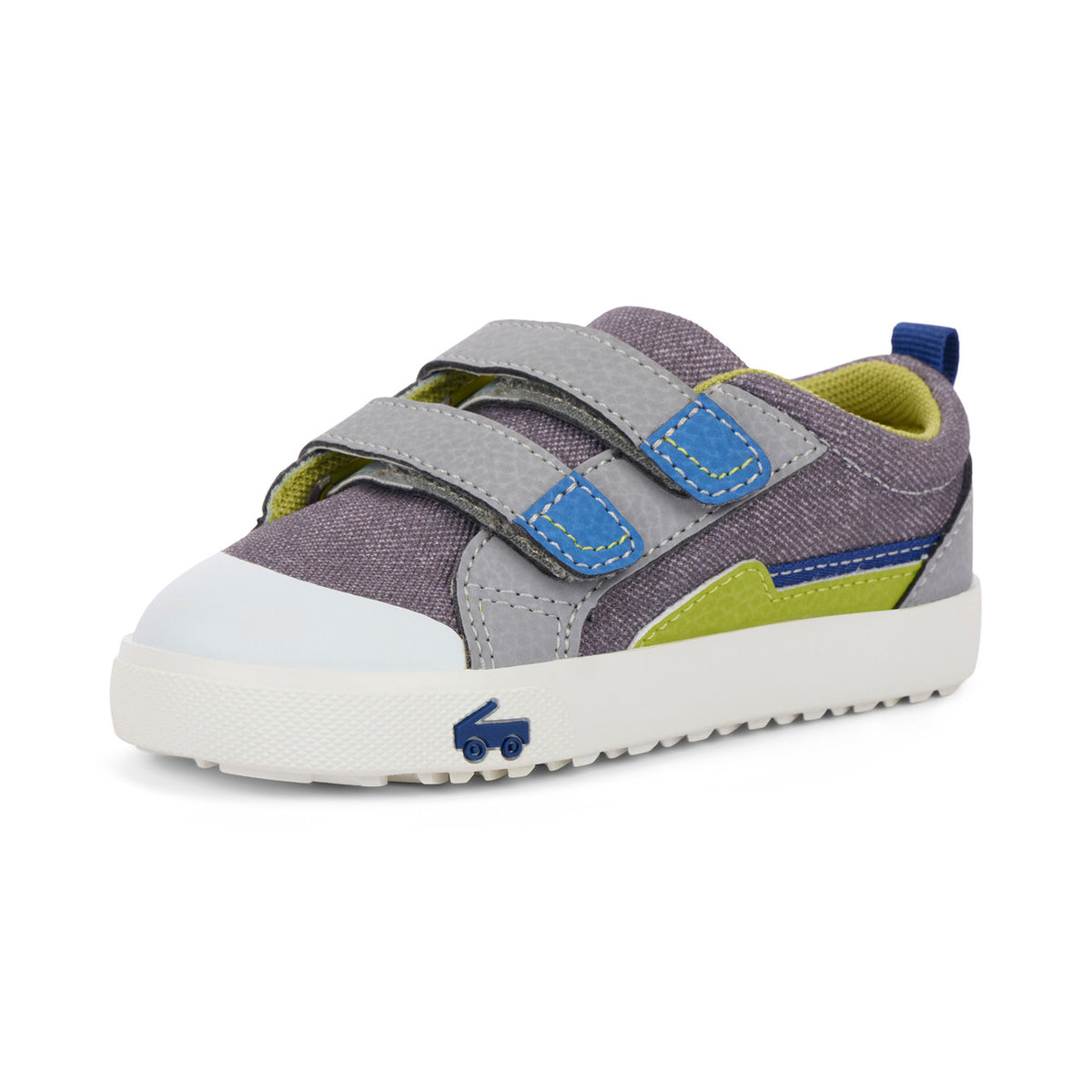 See Kai Run Latest | Riley Gray Denim/Lime