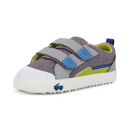 See Kai Run Latest | Riley Gray Denim/Lime