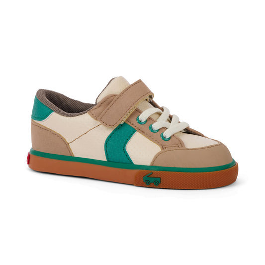 See Kai Run Quality | Connor Beige/Jungle Green