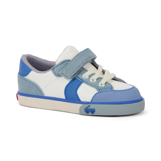 See Kai Run Recommended | Connor White/Washed Denim