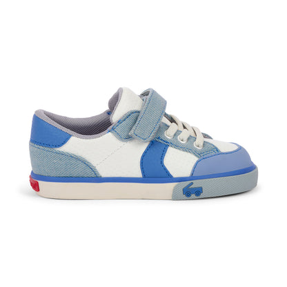 See Kai Run Recommended | Connor White/Washed Denim