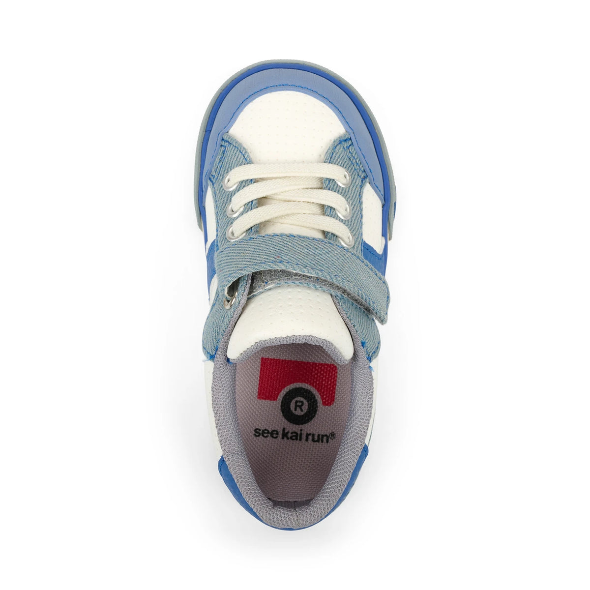 See Kai Run Recommended | Connor White/Washed Denim
