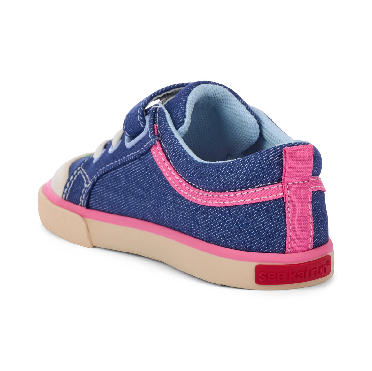 See Kai Run Premium | Kristin Blue Denim/Garden