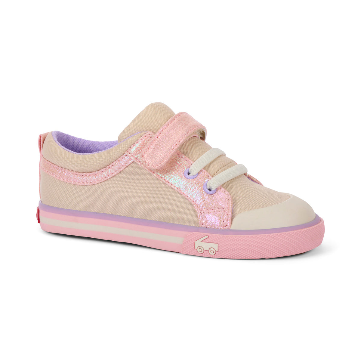 See Kai Run Popular | Kristin Oatmeal/Pink