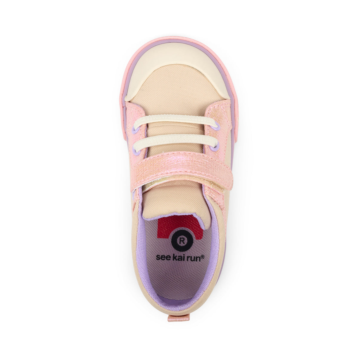 See Kai Run Popular | Kristin Oatmeal/Pink