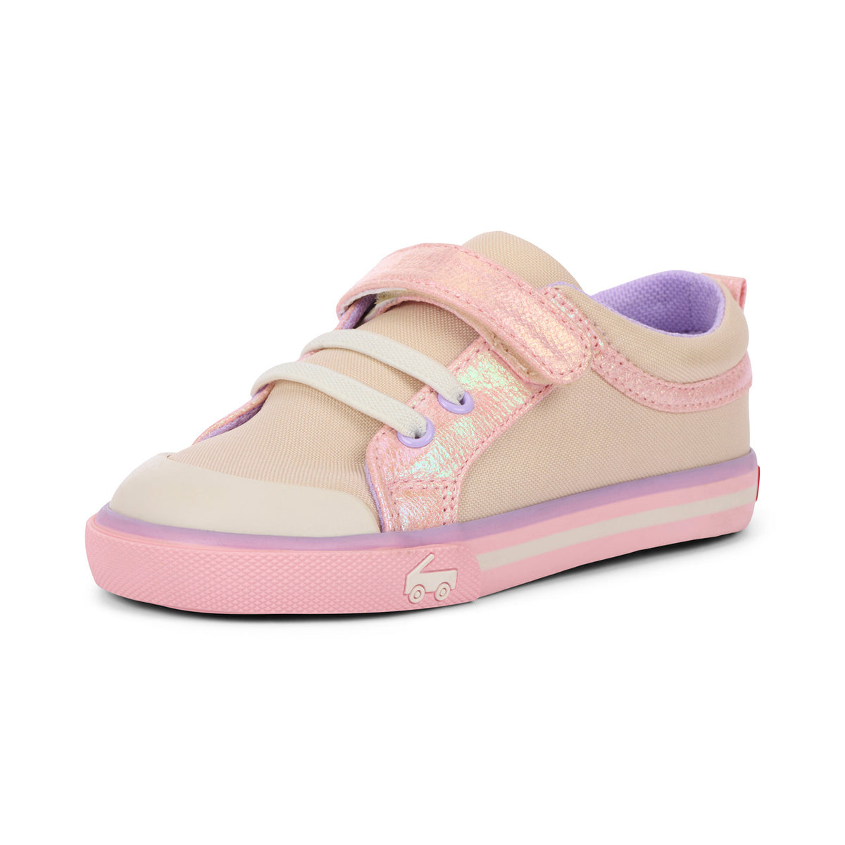 See Kai Run Popular | Kristin Oatmeal/Pink