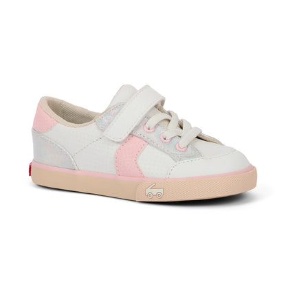 See Kai Run Classic | Connor White/Pink