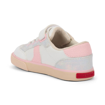 See Kai Run Classic | Connor White/Pink