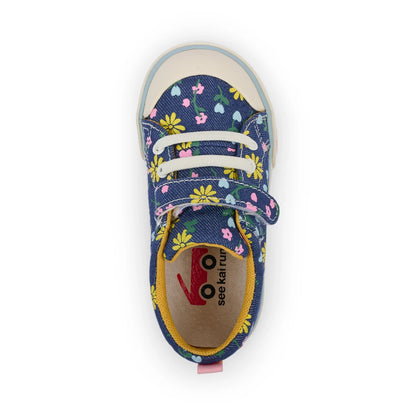 See Kai Run Top Pick | Kristin Blue Denim/Floral