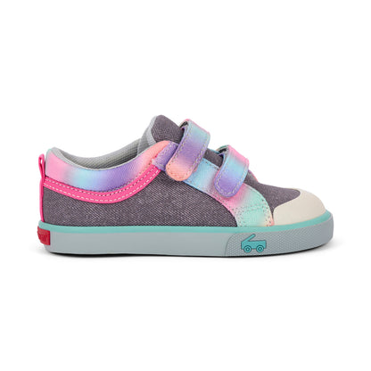 See Kai Run Essential | Robyne Gray Denim/Rainbow