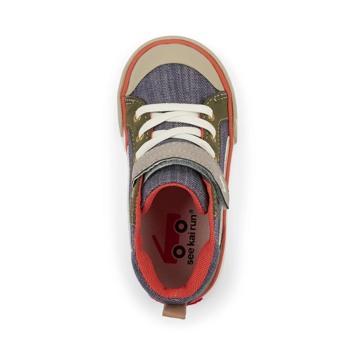 See Kai Run Quality | Dayton Gray Denim/Olive