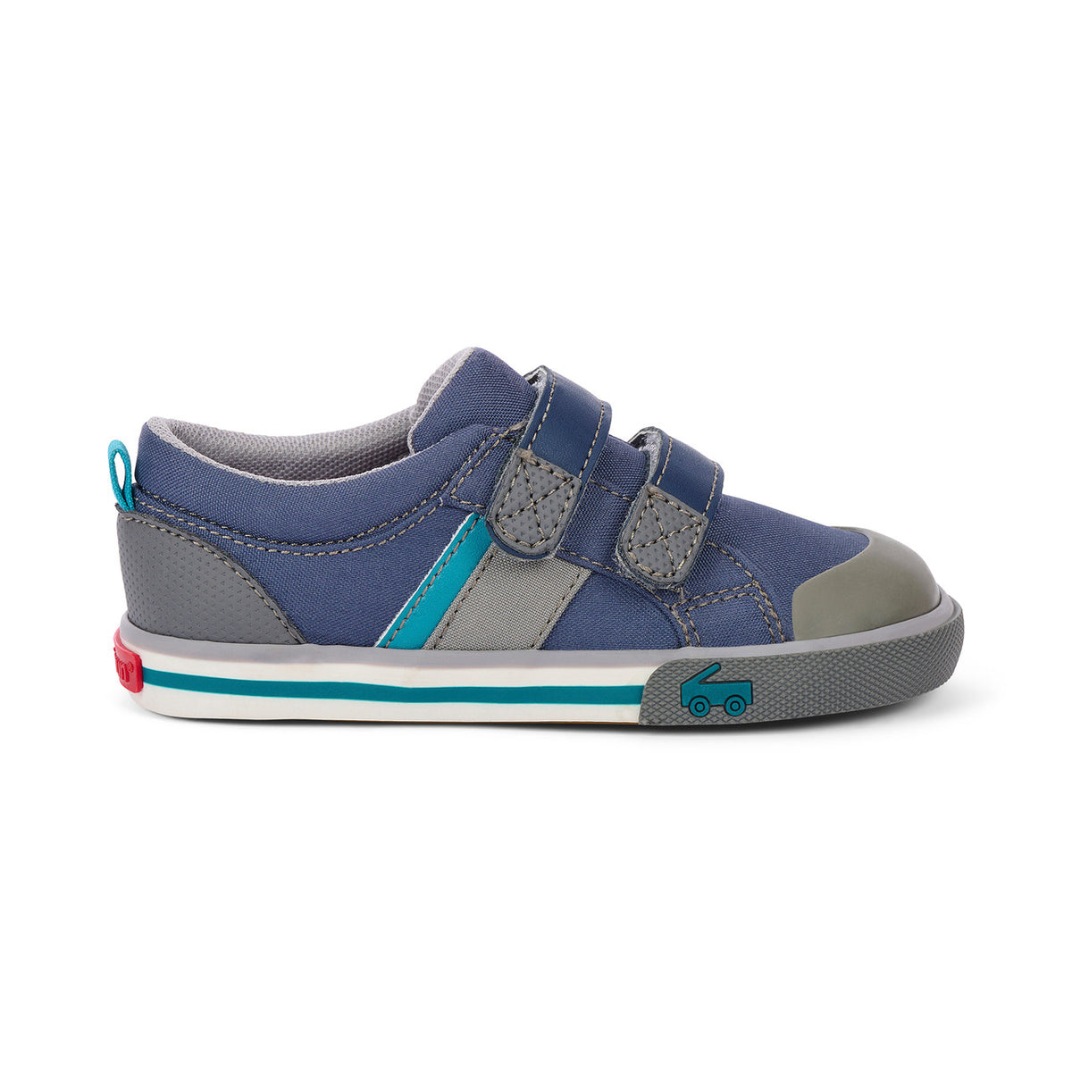 See Kai Run Deals | Russell Navy/Teal