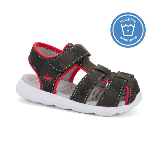 See Kai Run Value | Cyrus Flexirun™ Gray/Red